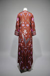 PLATA MÁRMOL Silver Marble Print Abaya + Matching Hijab Set