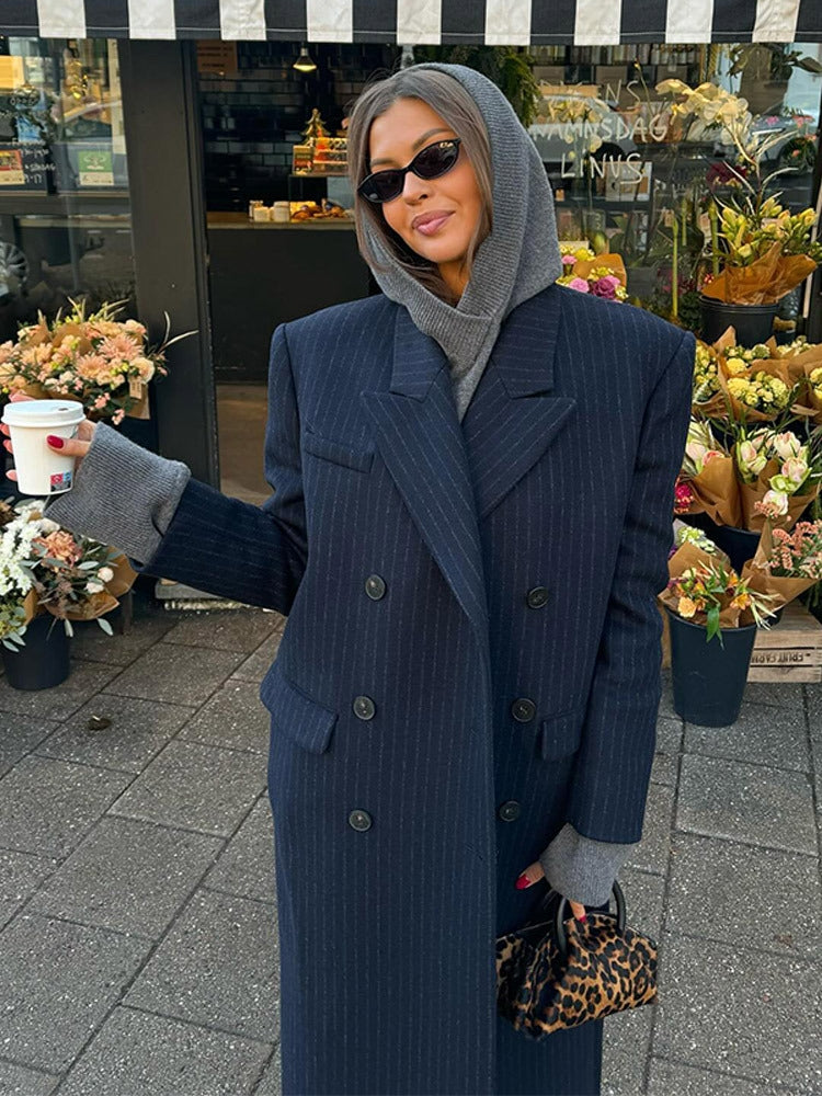coat marine blue